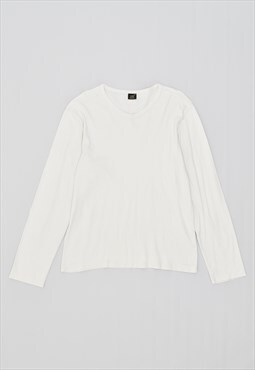 Vintage 00' Y2K Lee Top Long Sleeve White