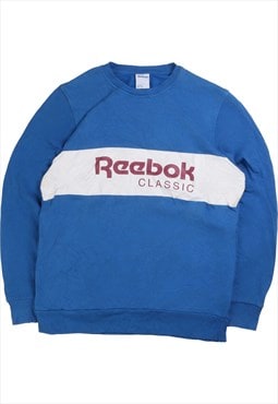 Reebok Reebok Classic Crewneck Sweatshirt Small Blue