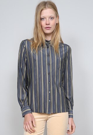 VINTAGE 90'S CACHAREL STRIPE SHIRT