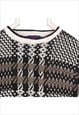 VINTAGE 90'S DE VONOS JUMPER / SWEATER HEAVYWEIGHT KNITTED