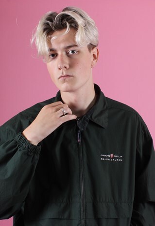 RALPH LAUREN CHAPS GOLF GREEN JACKET