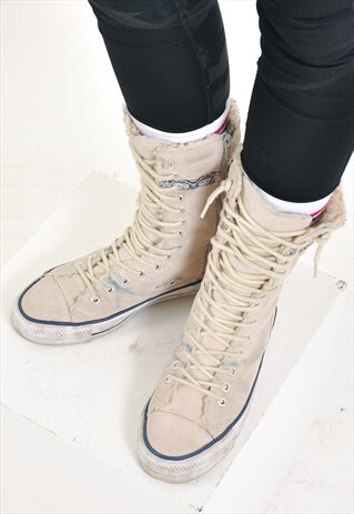 VINTAGE 90'S SUEDE LEATHER BOOTS