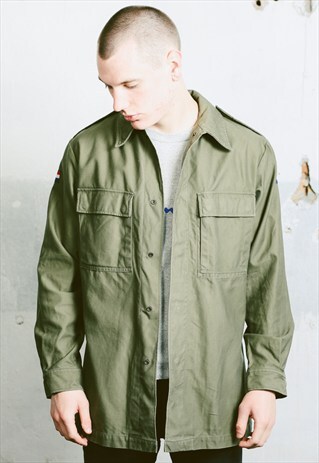 VINTAGE KHAKI FESTIVAL JACKET