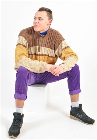 VINTAGE 90'S 1/4 ZIP JUMPER