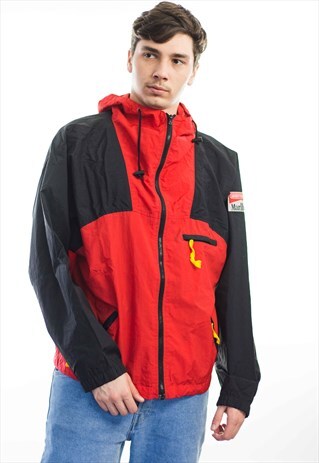 VINTAGE MARLBORO ADVENTURE TEAM LOGO JACKET 90S X 10.3