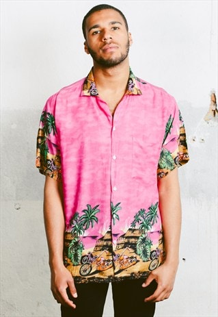 VINTAGE PATTERNED HAWAII SHIRT