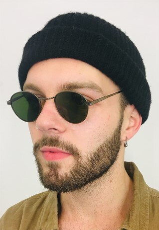 VINTAGE LENNON STYLE SILVER ROUND SUNGLASSES