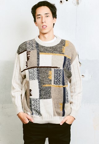 VINTAGE PATTERNED JUMPER