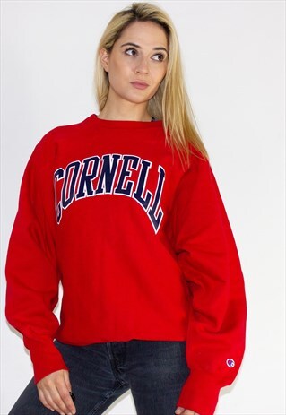 VINTAGE 90'S HEAVY COTTON CHAMPION BOYFRIEND SWEATSHIRT