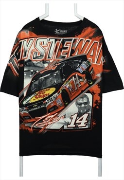 Vintage 90's Chase Authentics T Shirt Nascar All Over Print