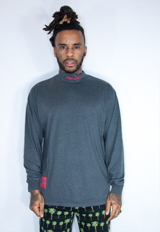 UMBRO THIN POLO NECK SWEATSHIRT