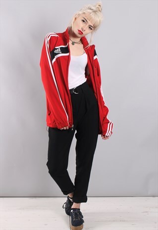 VINTAGE ADIDAS TRACK JACKET OVERSIZE
