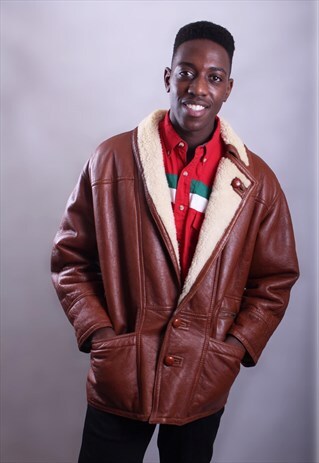 TAN AVIATOR JACKET