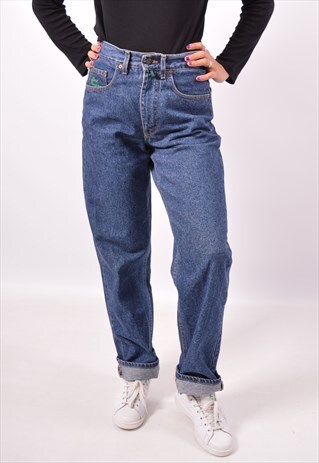 VINTAGE BEST COMPANY HIGH WAIST JACKET STRAIGHT BLUE
