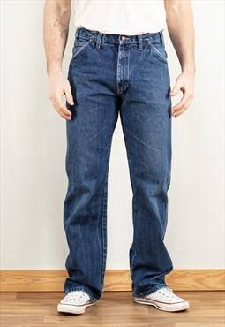 Vintage 90's Men Dickies Jeans in Blue