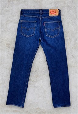 Vintage Levi's 501 Jeans Blue Denim Straight Leg W32 L32