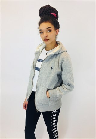 RALPH LAUREN EMBROIDERED HOODIE