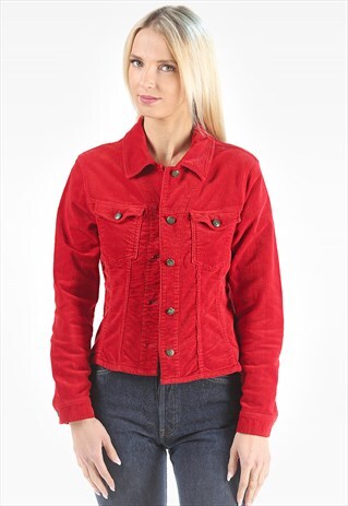 VINTAGE CORDUROY JACKET CROPPED