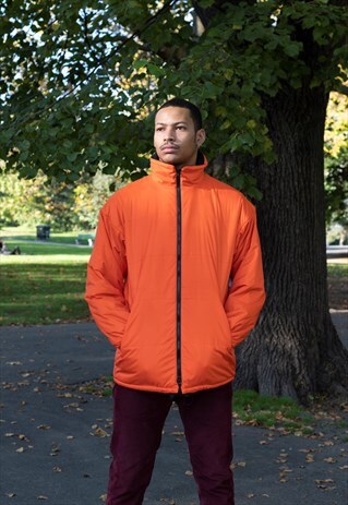 UNISEX 90S Y2K 00S VINTAGE TIMBERLAND FLUO PUFFER JACKET