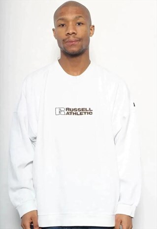 VINTAGE RUSSELL ATHLETIC SWEATSHIRT CREAM