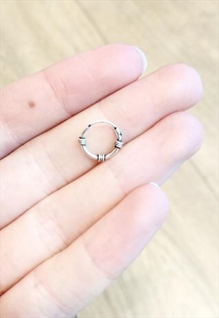 BALI STYLE HOOP 12MM