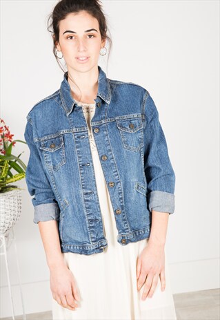 VINTAGE 80'S LEVI'S DENIM JACKET / S1310 C403