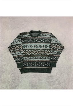 Vintage Knitted Jumper Men's L