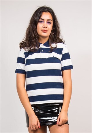 VINTAGE 90'S STRIPED RALPH LAUREN POLO T-SHIRT