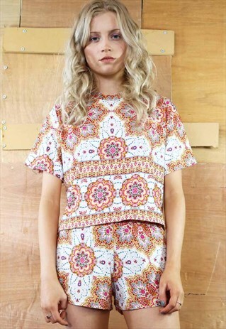 HIPPY CHIC SHORTS AND TOP CO-ORDINATES