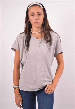 VINTAGE CHAMPION T-SHIRT TOP GREY