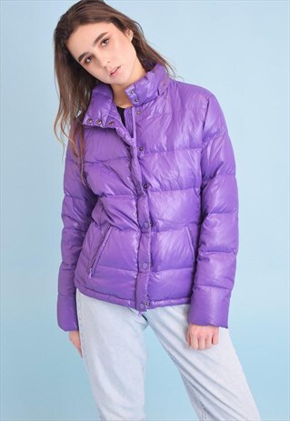 VINTAGE 90'S RETRO BENETTON SPORTS PUFFER PADDED JACKET