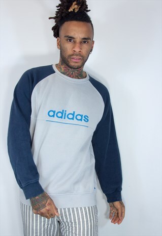 VINTAGE ADIDAS EMBROIDED SWEATSHIRT