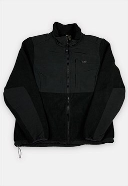 Vintage C9 by Champion black fleece jacket womans size L