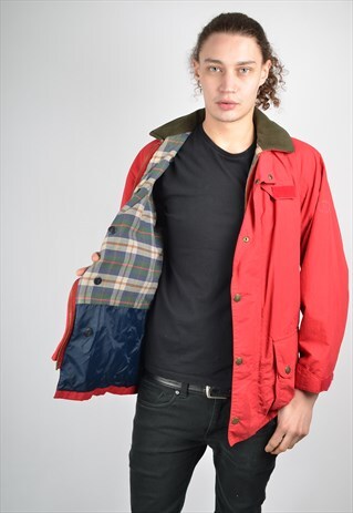 VINTATE HENRI LLOYD JACKET RED