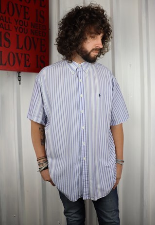 VINTAGE RALPH LAUREN OVERSIZED GRUNGE INDI WINTER SHIRT