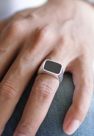 MENS SILVER RING COOL RING WOMENS SILVER RING JEWLERY - 2095