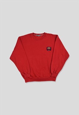 Vintage 90s NAF NAF Sweatshirt in Red