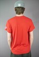 VINTAGE BLANK T-SHIRT IN RED