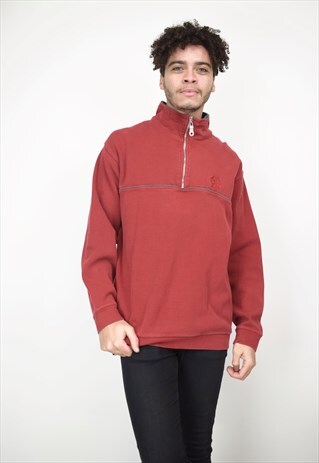 VINTAGE 90'S 1/4 ZIP JUMPER