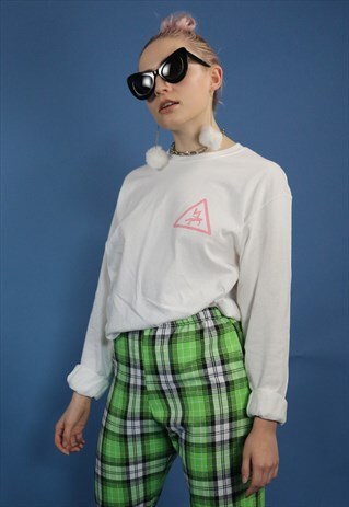 WHITE & PINK DANGER OF DEATH T-SHIRT