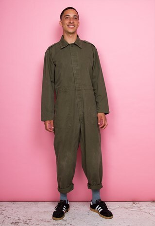 KHAKI JUMPSUIT