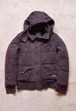 Vintage AllSaints Hino Puffa Grey Jacket