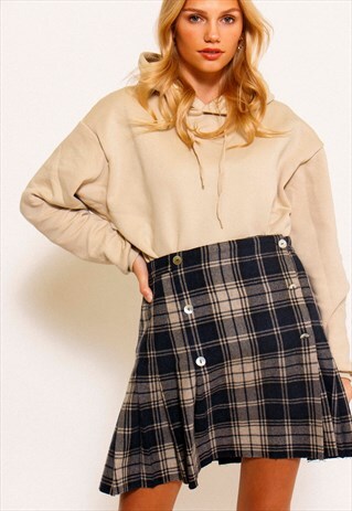 VINTAGE 90'S CHECKED SKIRT