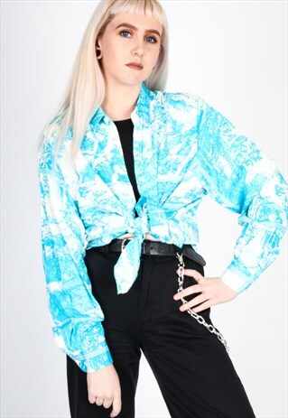 VINTAGE PATTERN SHIRT NS423