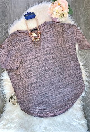SOFT KNIT PINK TOP