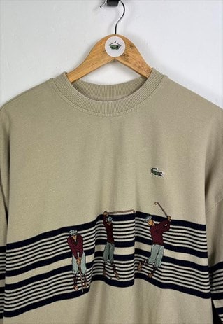 Lacoste chemise sweater large