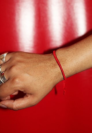 TIBETAN BUDDHIST HANDMADE KNOT ROPE BRACELET