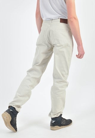 VINTAGE 90S JEANS IN BEIGE