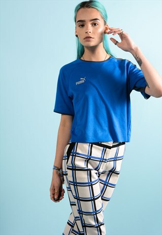 PUMA BLUE CROP PUMA T-SHIRT