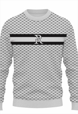 Rose Paulino Official Mens Polar White Sweater